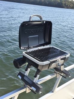 Pontoon boat outlet grill