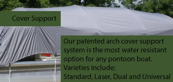 Arnall's Dual Arch Cover Support System