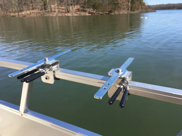 Arnall's Stainless Steel Grill Bracket Set for Pontoon (Grill Not Included) - Image 5