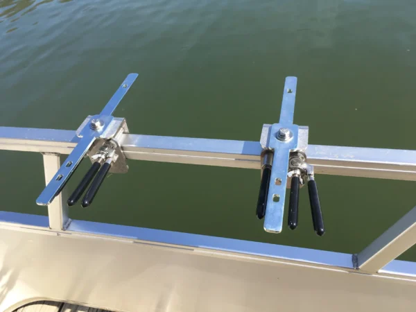 Arnall's Stainless Steel Grill Bracket Set for Pontoon (Grill Not Included) - Image 4