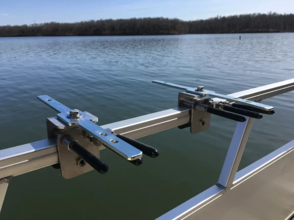 Arnall's Stainless Steel Grill Bracket Set for Pontoon (Grill Not Included) - Image 3