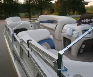 Arnall's Laser Arch Support System Pontoon Boat Storage